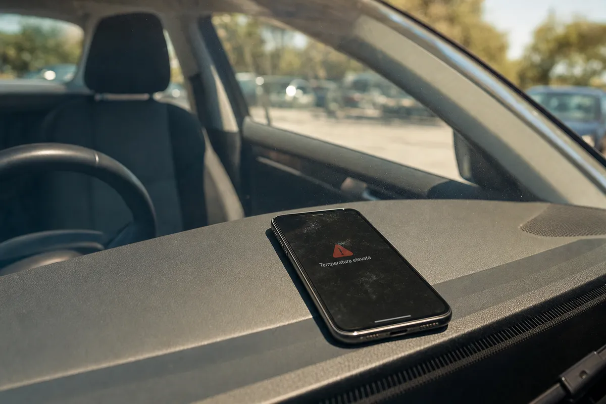 Se lasci il tuo smartphone in auto i rischi sono enormi, non solo per il calore interno: non farlo mai
