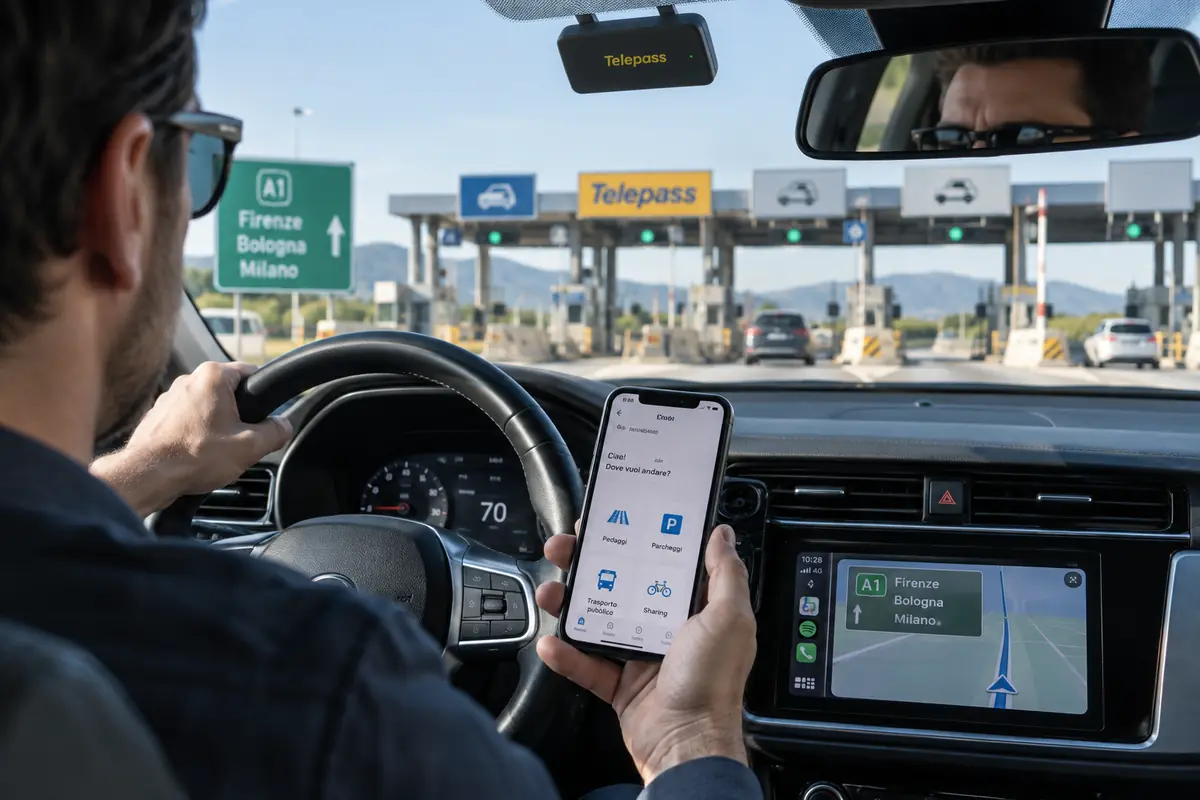 Telepass e app per gestire i servizi in viaggio