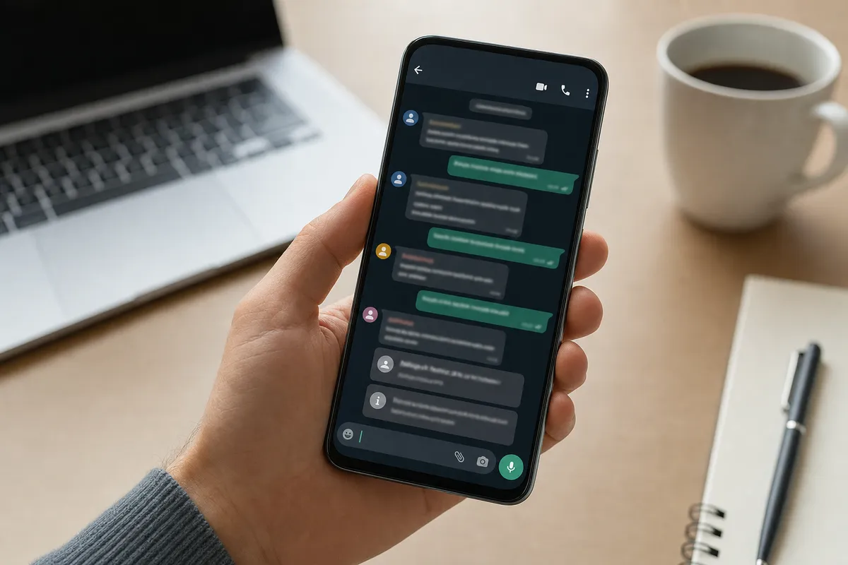 Occhio a WhatsApp, adesso invia l’intera cronologia dei messaggi nelle chat di gruppo