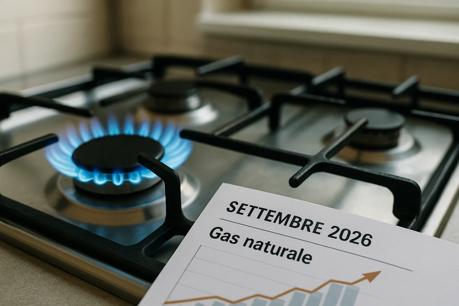 Gas naturale in rialzo: prezzo ARERA a 0,84 €/Smc a settembre, +22,8% rispetto ad agosto (2)