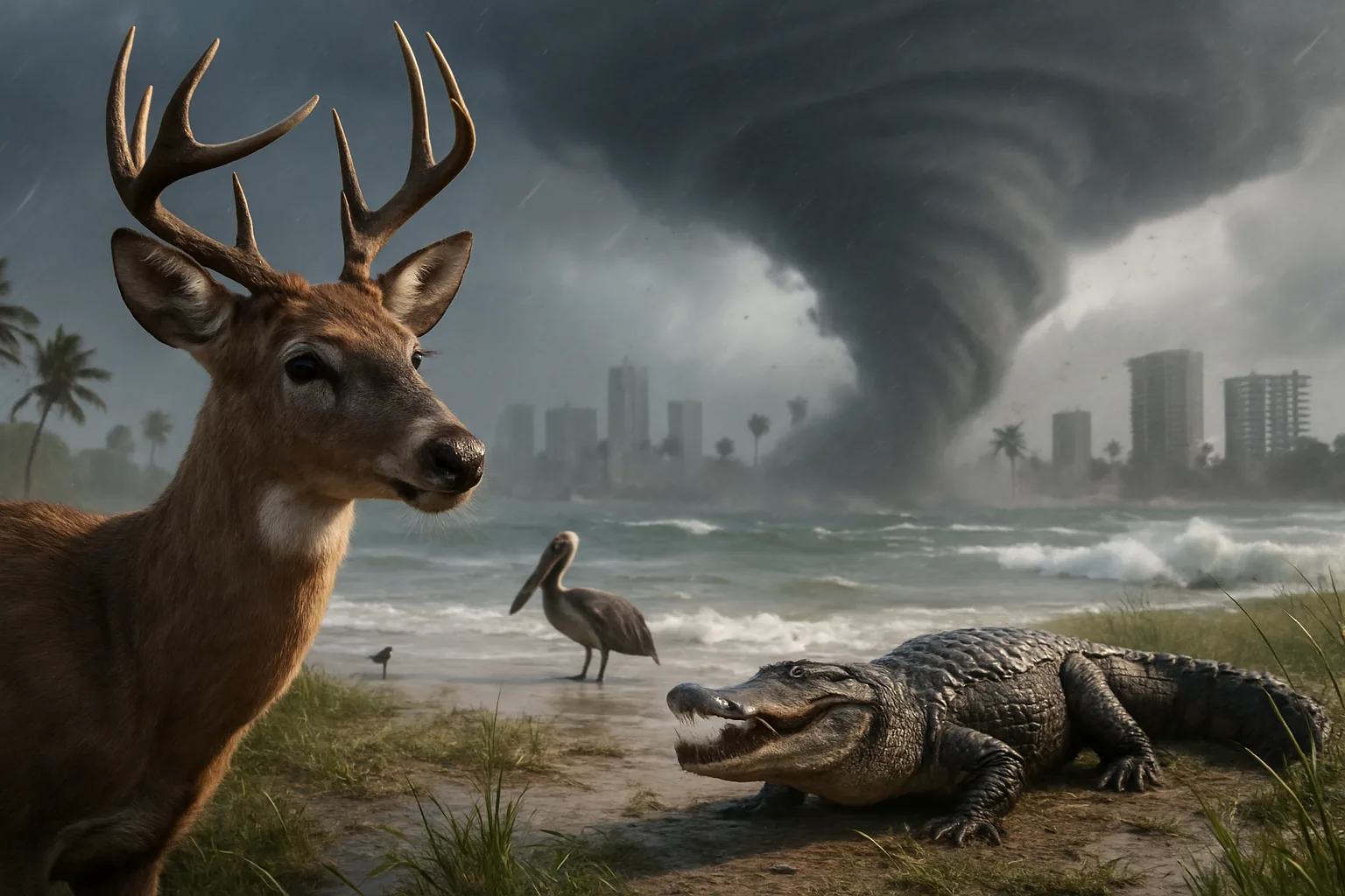 GTA 6: come funzionano gli uragani e le 170 specie animali nella mappa di Leonida