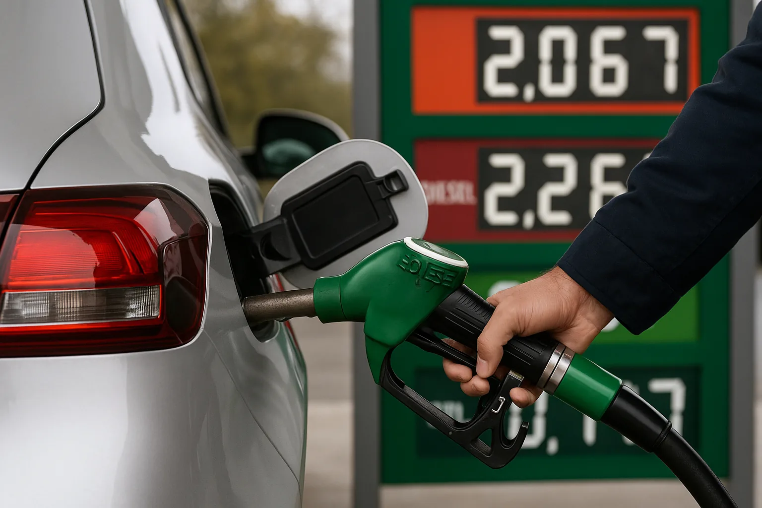 Prezzo dei carburanti al 4 ottobre 2026: benzina a 2,067 €/l, diesel a 2,265 €/l (2)