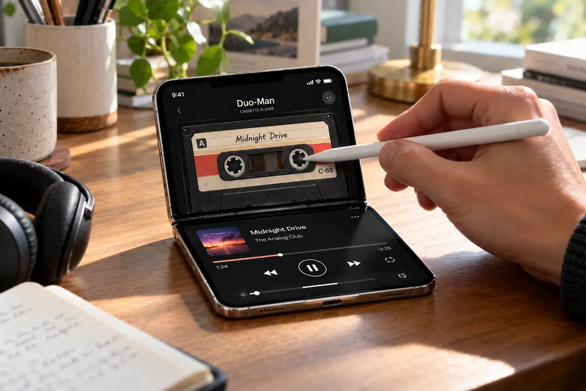 Il nastro virtuale si riavvolge con Apple Pencil