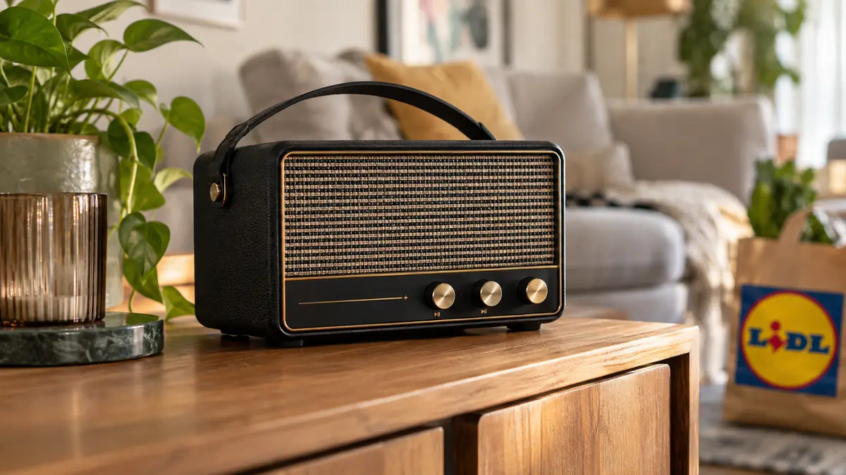 Altro che stereo, Lidl propone la cassa in stile retrò da 30 W e resistente all'acqua ad un prezzo assurdo
