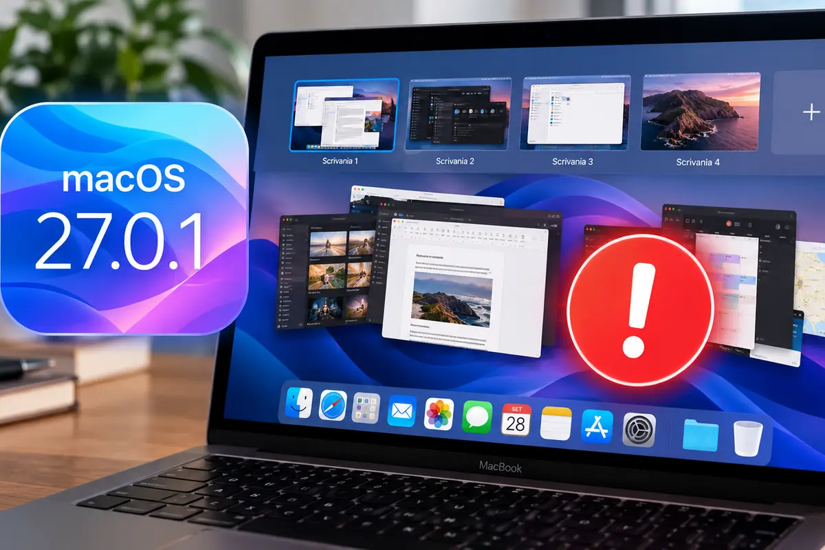 macOS 27.0.1 delude alcuni utenti: i problemi di Mission Control sarebbero ancora lì