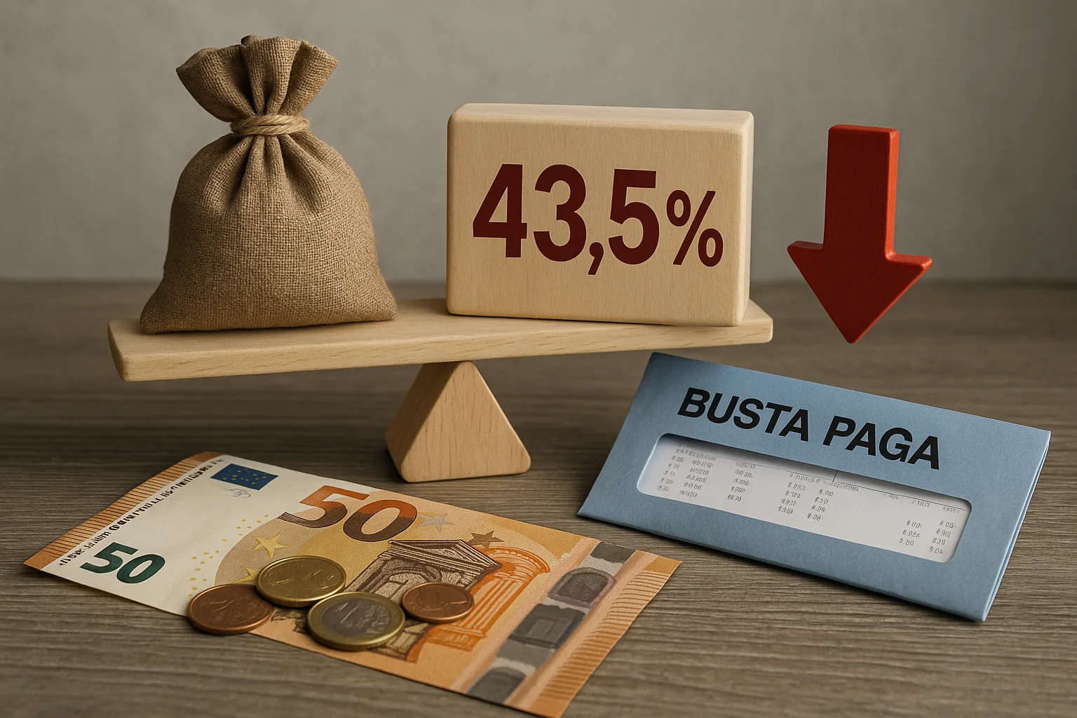 Pressione fiscale al 43,5% nel secondo trimestre 2026: cala il potere d’acquisto delle famiglie