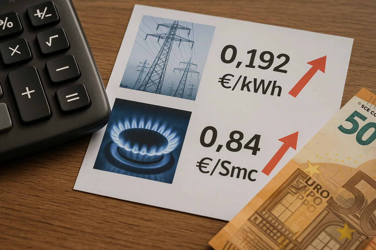 Energia elettrica e gas: PUN a 0,192 €/kWh e prezzo tutelato ARERA a 0,84 €/Smc a settembre 2026 (2)