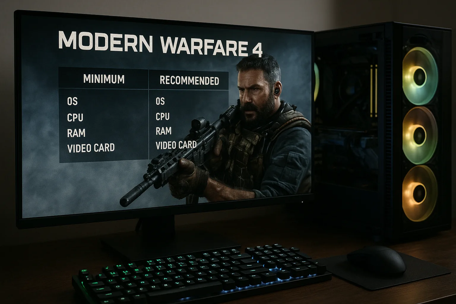 Call of Duty: Modern Warfare 4 PC — guida ai requisiti e all'ottimizzazione