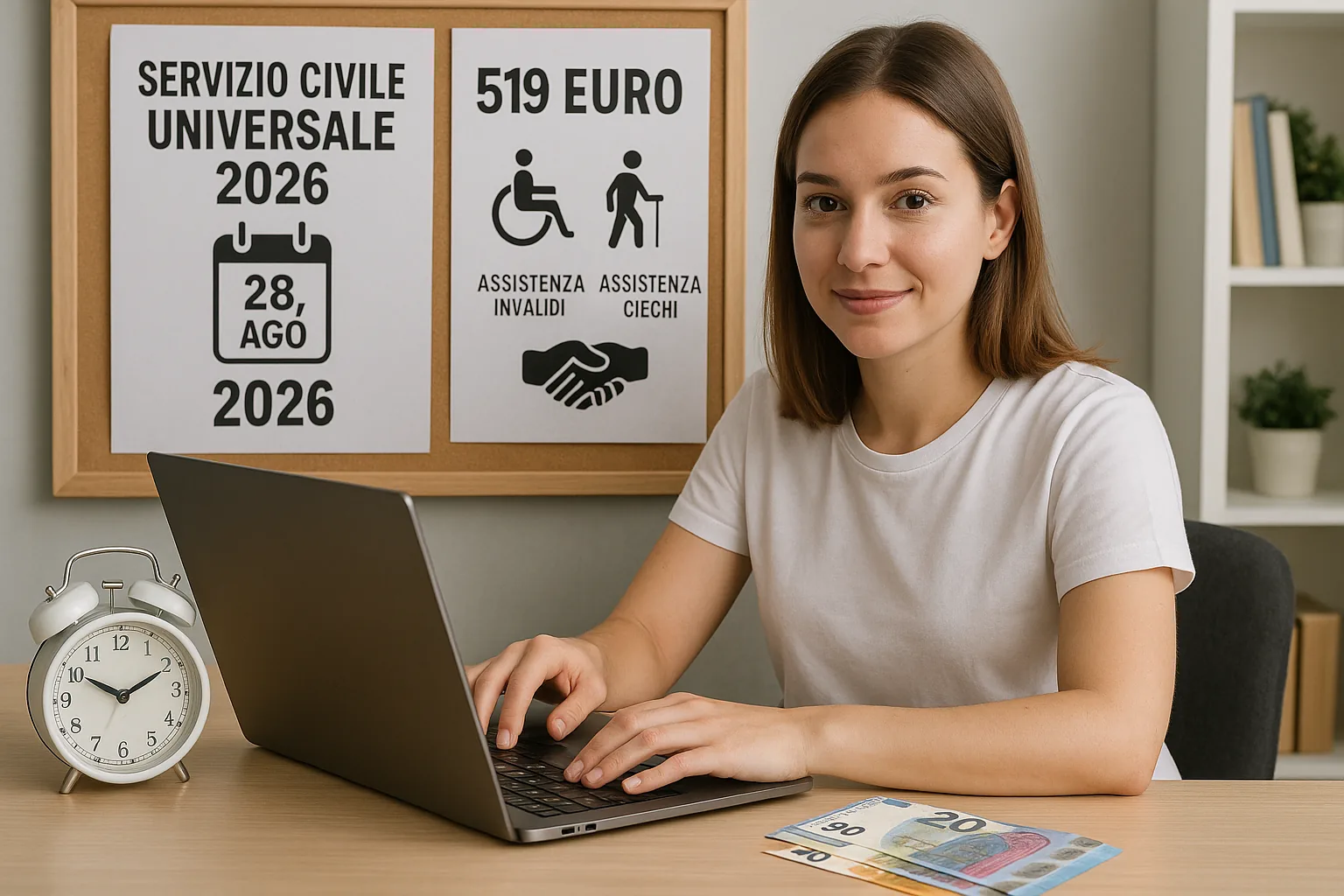 Servizio Civile Universale: scadenza 28 agosto 2026 per 947 posti a 519 euro mensili
