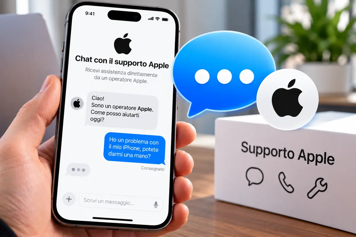 Vuoi parlare con Apple in chat? In tanti cercano questa funzione: ecco dove si trova davvero