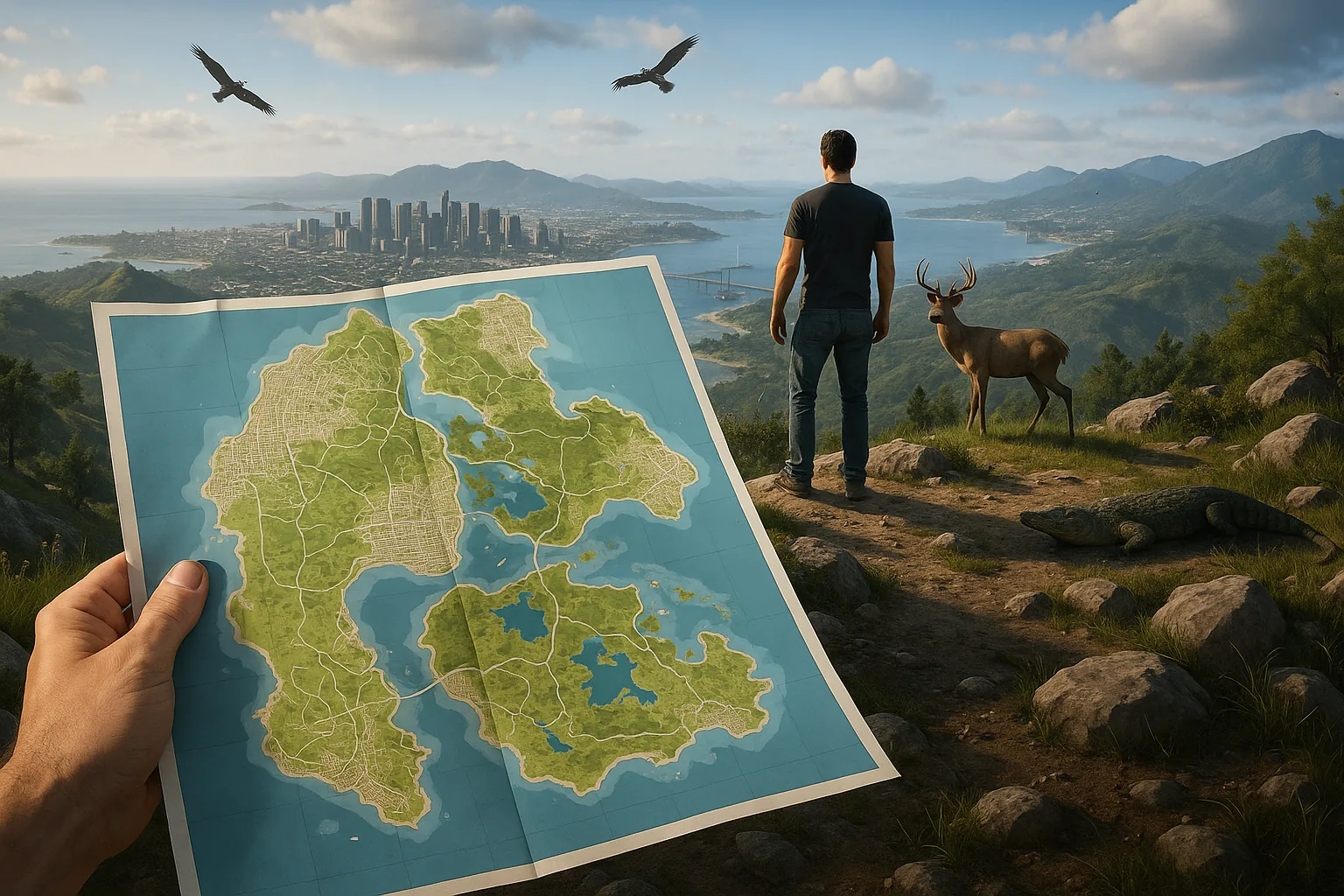 GTA 6: come esplorare tutta la mappa di Vice City oltre la campagna principale